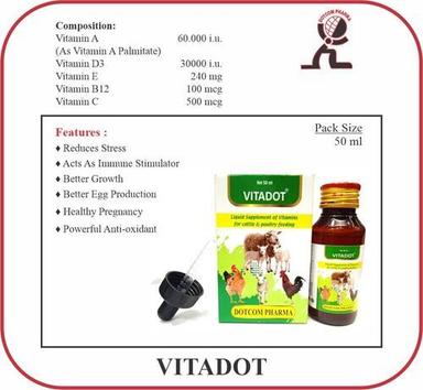 Vitadot -Cattle Mineral Vitamin Supplement Ash %: Na