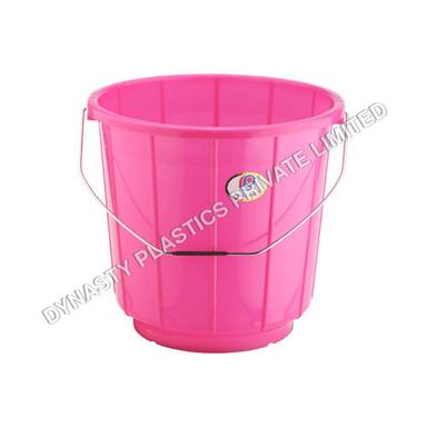 Pink 3 Ltr Steel Handle Bathroom Bucket