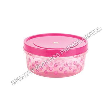 Pink 112X112X50 Mm Plastic Designer Printed Box For Biscuit