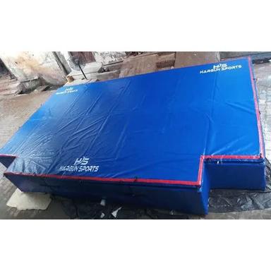 Blue High Jump Landing Pit Mat