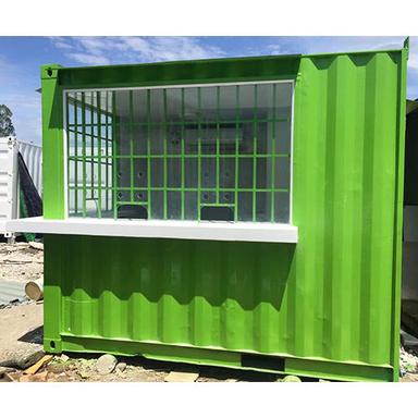 Metal 10 Feet Construction Security Counter Container