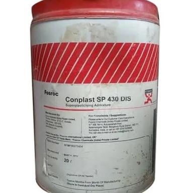 Fosroc Conplast 430 Sp Dis सुपरप्लास्टिसाइजिंग एडमिक्सचर एप्लीकेशन: इंडस्ट्रियल