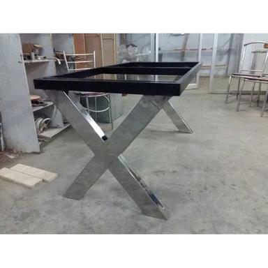 Stainless Steel Hotel Dining Table Frame No Assembly Required