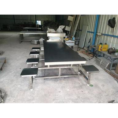 High Quality Stainless Steel Non Foldable Canteen Dining Table Application: Hotel