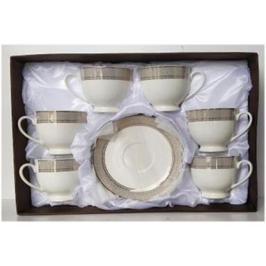 19268-E Ceramic 150 Ml 6 Pcs Cup Saucer Set Gift Box 8 Set 1 Ctn Application: Home