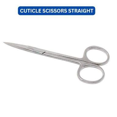 Steel Cuticle Scissors Straight