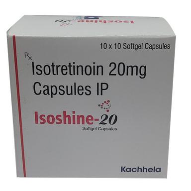 Isoshine 20 Mg Capsules Keep In A Cool & Dry Place