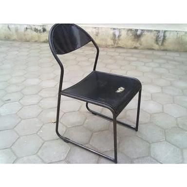 Black Perfo Steel Chair