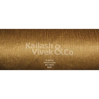 Light In Weight 21 Wale Viscose Lycra Corduroy Fabric
