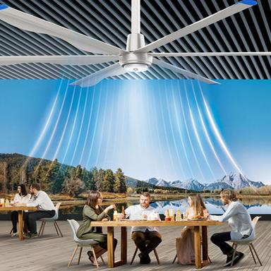 Stainless Steel Restaurants And Cafe Hvls Fan