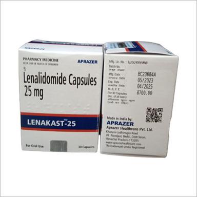  लेनालिडोमाइड कैप्सूल 25 मिलीग्राम सामान्य दवाएं
