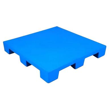Blue 4 Way Entry Roto Molded Plastic Pallets