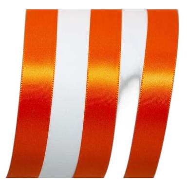 Orange 20Mm Polyester Plain Ribbon