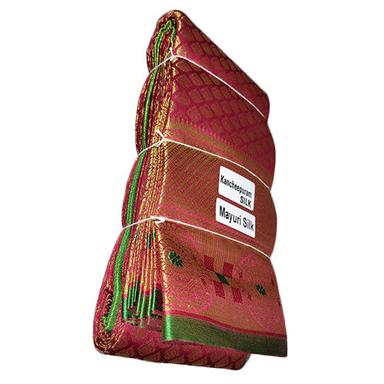 Multicolor Brocade Kanchipuram Silk Sarees