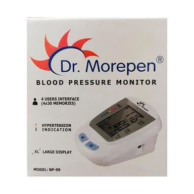 Plastic Dr Morepen Digital Blood Pressure Machine