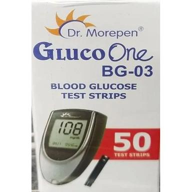 Strong & Durable Dr Morepen Bg 03 Glucometer Strips