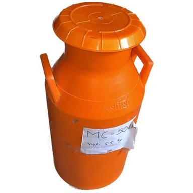 Orange Plastic Milk Can 50 Ltrs