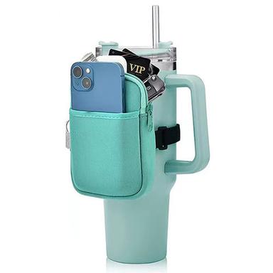 Blue Water Bottle Pouch