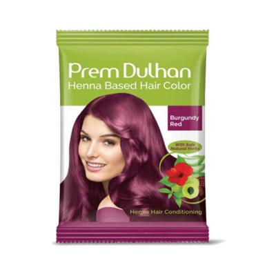 Red Burgundy Henna Based Hair Color Shelf Life: 3 Years
