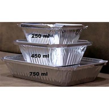 Aluminium Foil Container  (250Ml 450Ml 750Ml) Application: Industrial