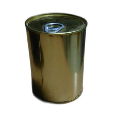 Plain Round Tin Container Food Safety Grade: Yes