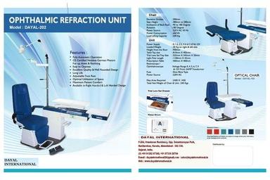 Ophthalmic Refraction Chair unit