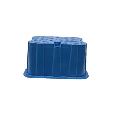 Blue Water Meter Box