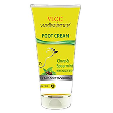 Foot Cream Clove And Spearmint - Vlcc Wellscience Age Group: For Adults