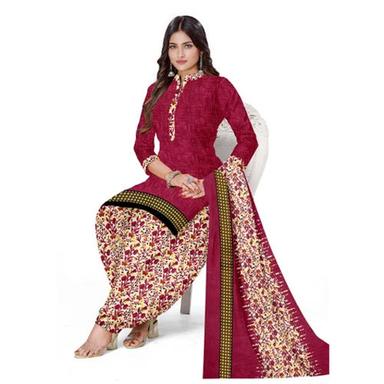 Multicolor Ladies Designer Salwar Suit With Dupatta