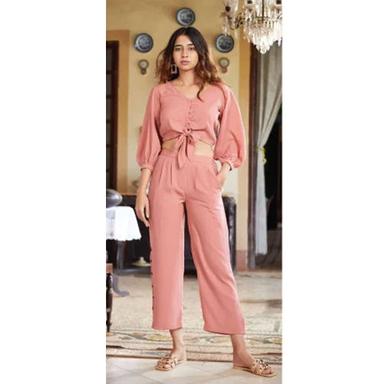 Washable Ladies Casual Co Ord Sets