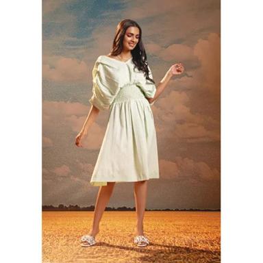 Washable Ladies Midi Dress