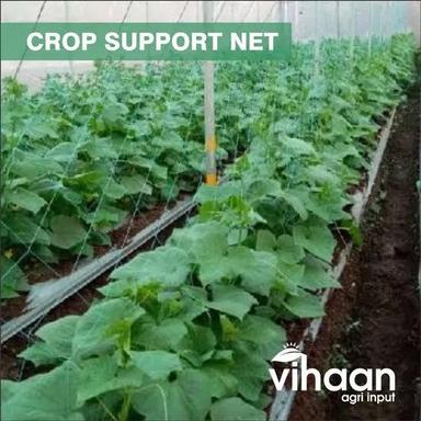 White Crop Support Net