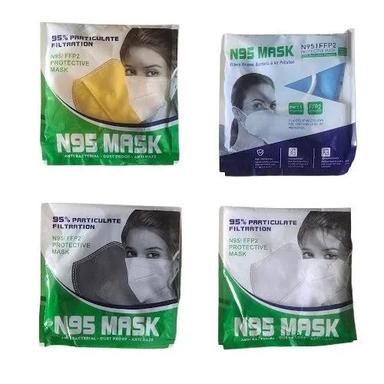 Mixed Colours Reusable N95 Protective Face Mask With Sterilized Packing