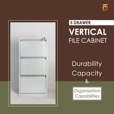 3 Drawer Vertical Filing Cabinet No Assembly Required