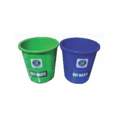 Blue & Green 10 Litre Round Container
