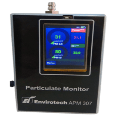 Steel Online Air Quality Monitor Envirotech Aqm307