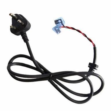Black 3 Pin Induction Cooker Power Cord