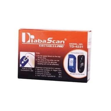 Safe To Use Diabascan Ejectable And Pro Blood Test Strips