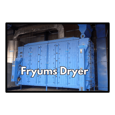 Blue Fryums Dryer Gas Fired