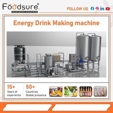 Energy Drink Making Machine Capacity: Upto 1000 Liter Liter/Day