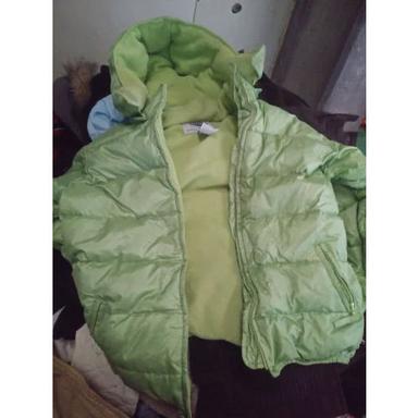 Used Men Winter Jacket Used Cloth Korean Second Hand - Color: Greeen
