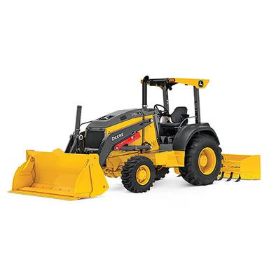 Yellow & Black 210 G-Tier Tractor Loaders