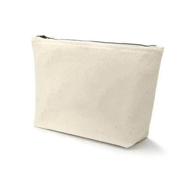 Different Available Canvas Zip Pouch Bag