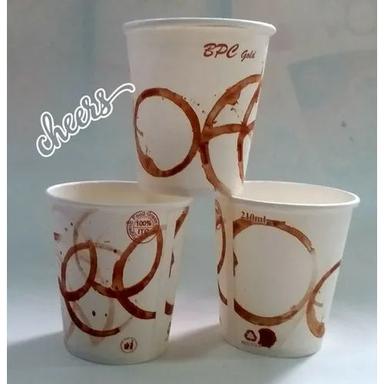 Disposable Bpc Gold Soft Drink Paper Cups