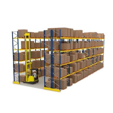 Drive Storage Racking System - Color: Yellow