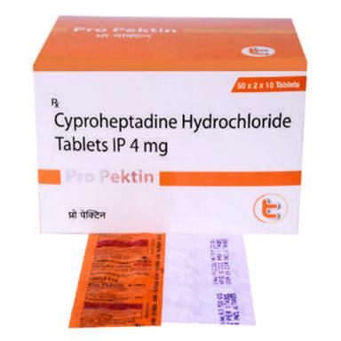 Cyproheptadine Hydrochloride Tablets Ip 4 Mg General Medicines