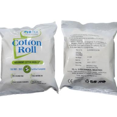 White Surgical Cotton Rolls