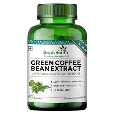 Simply Herbal Green Coffee Extract Dosage Form: Capsule
