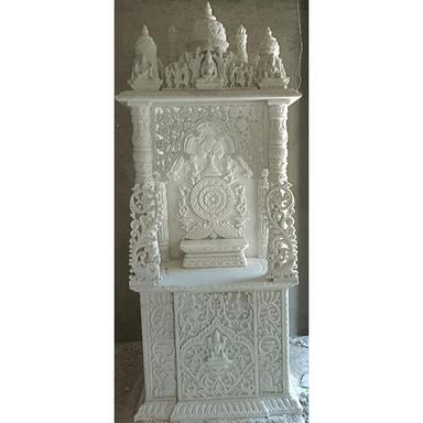 As Per Availability White Marble Pooja Mandir