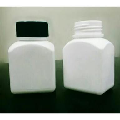 White Square 60Tablet Container
